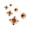 Assorted Gold Leather Rivet Mix by Bead Landing™